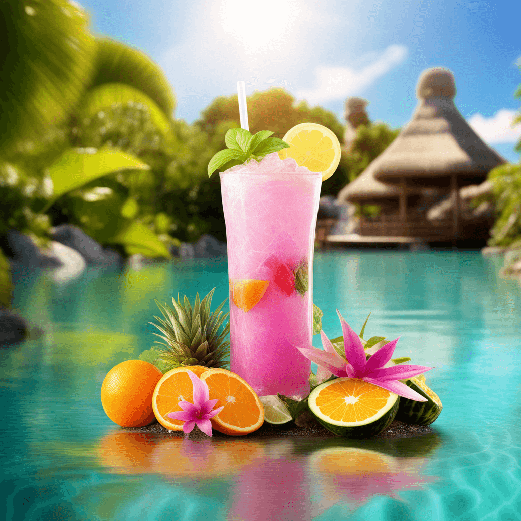 Escape to a tropical paradise with the Tropical Paradise Refresher.